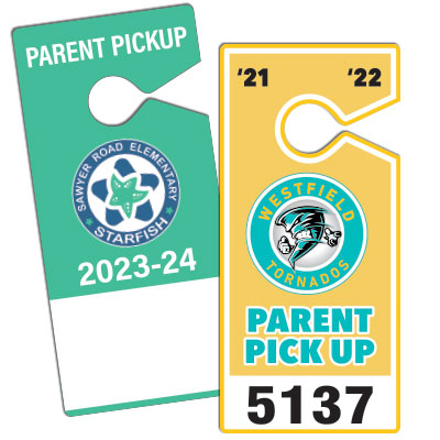 Parent Pick Up Car Tags