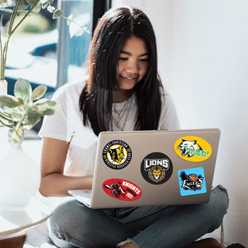 School Laptop Stickers